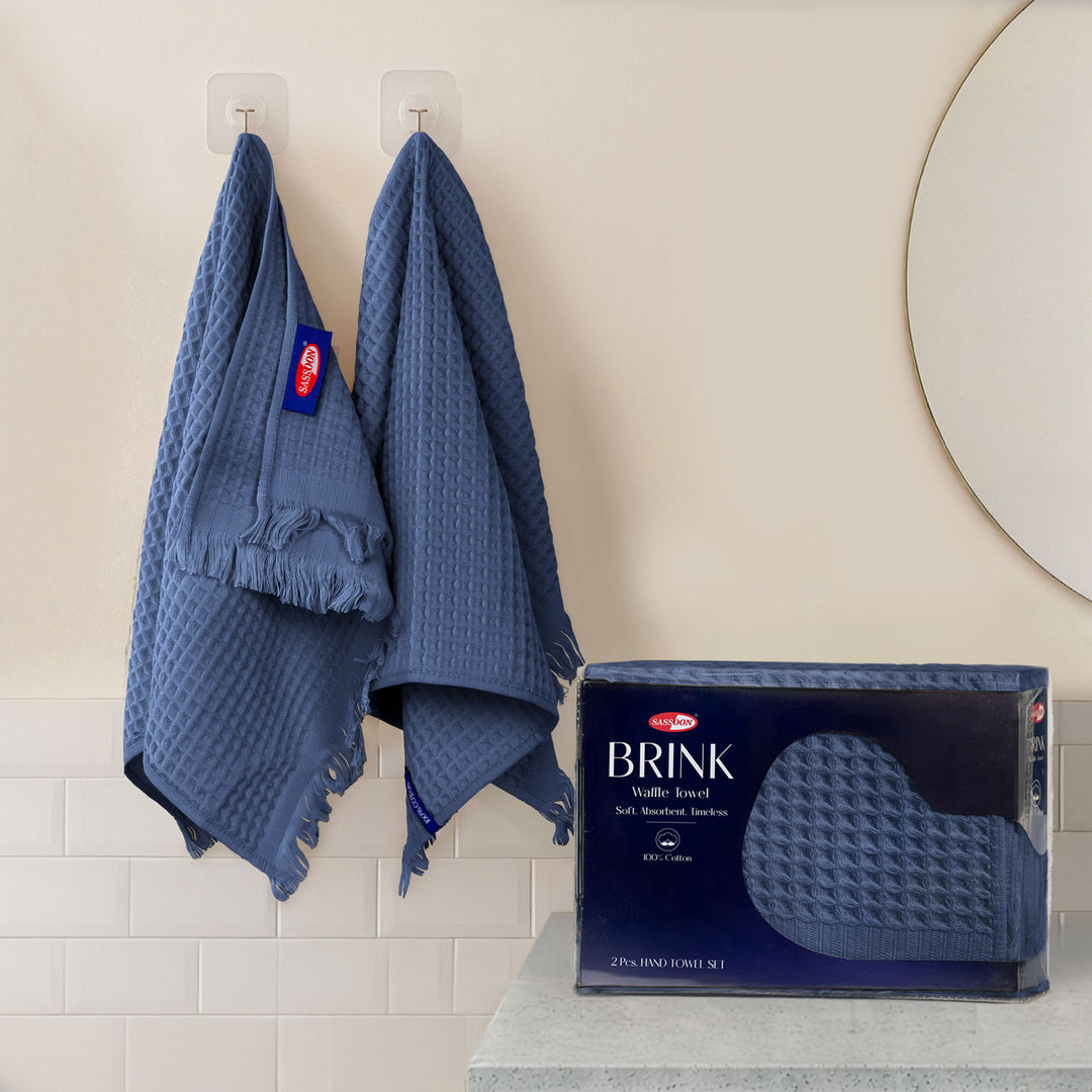 Brink 100% Cotton Premium Waffle Towel