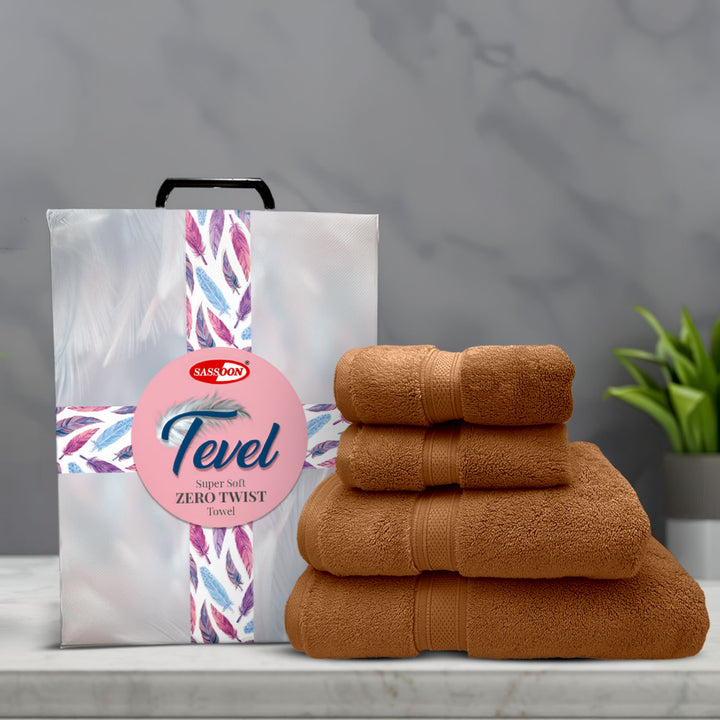 Tevel Zero Twist 100% Cotton Towel – 700 GSM