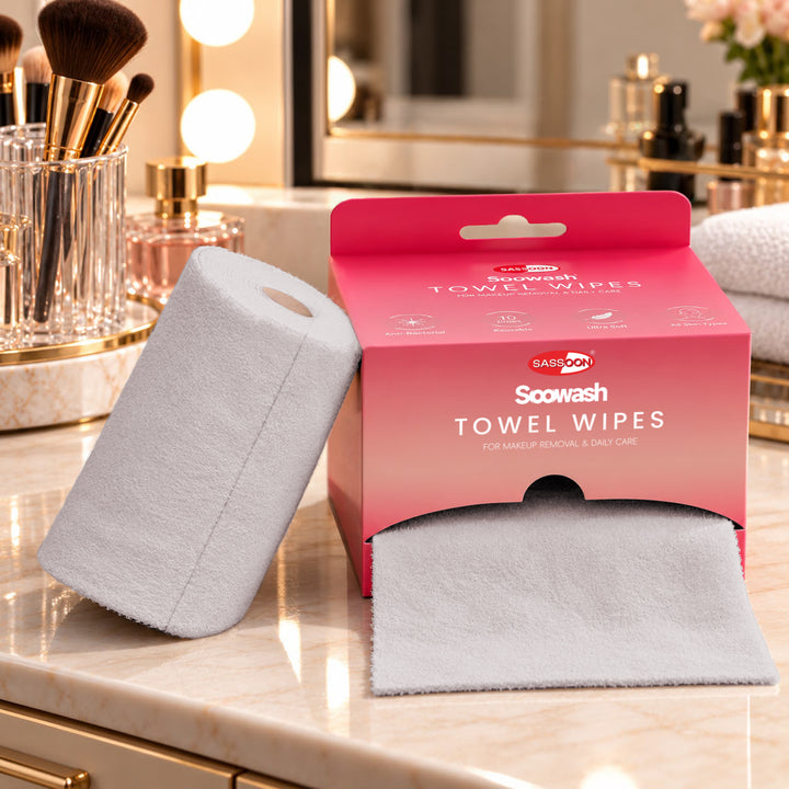 Soowash Makeup Remover Towel Wipes (Pack of 2)