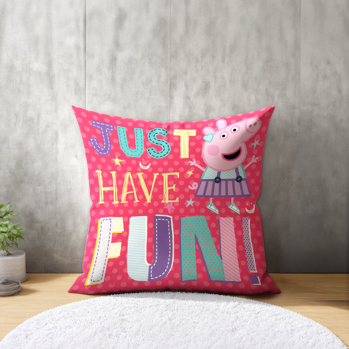 Peppa Pig Reversible Cushion Cover (Pack of 1)