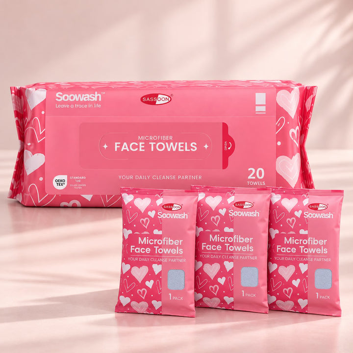 Soowash Face Towel (Family Pack)