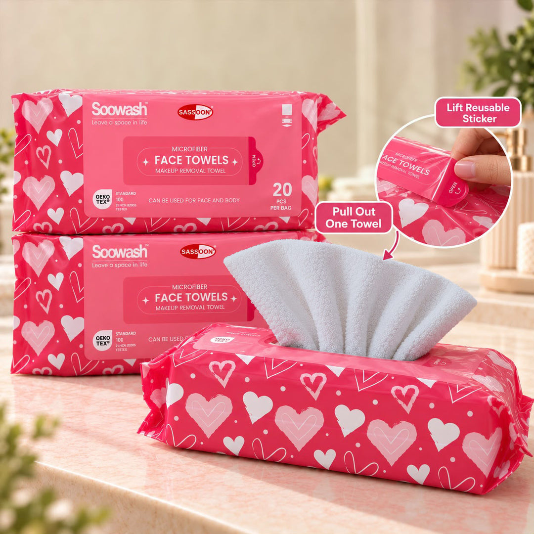 Soowash Face Towel (Family Pack)