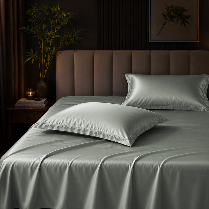Spur 100% Bamboo Super King Size Bedsheet 500TC