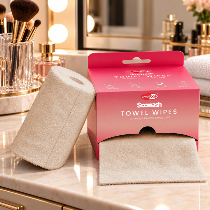 Soowash Makeup Remover Towel Wipes (Pack of 2)