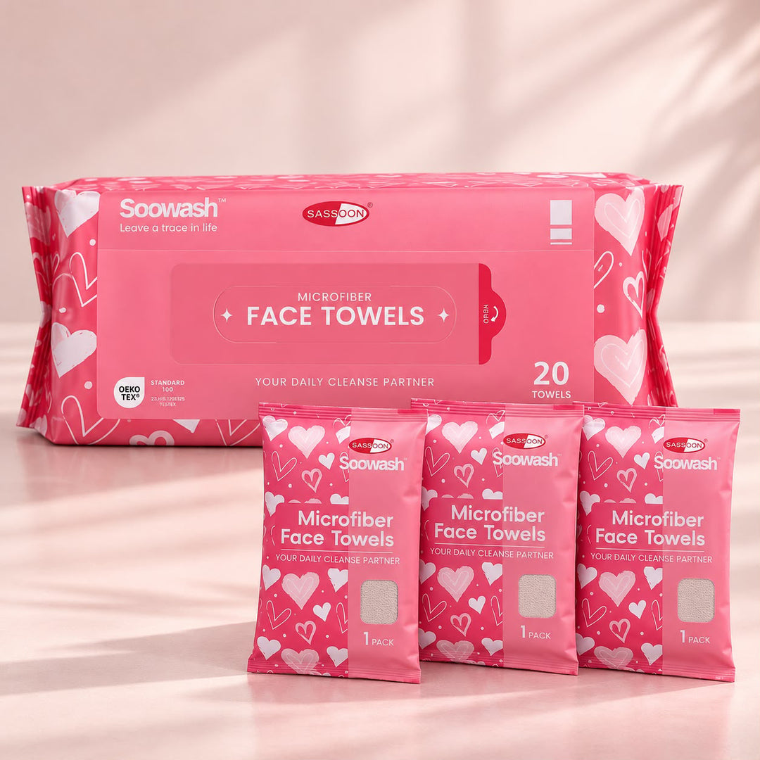 Soowash Face Towel (Family Pack)
