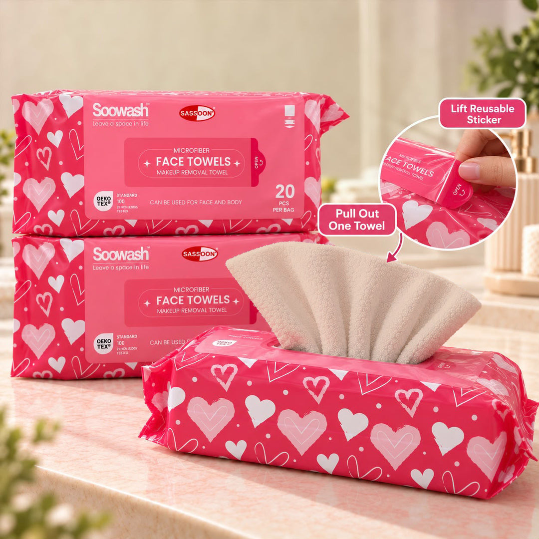 Soowash Face Towel (Family Pack)