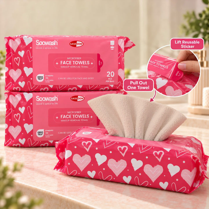 Soowash Face Towel (Family Pack)