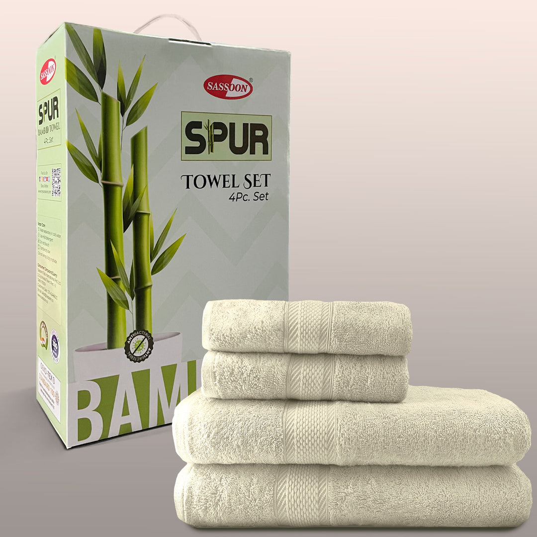 Spur Bamboo Towel Gift Set in 525 GSM