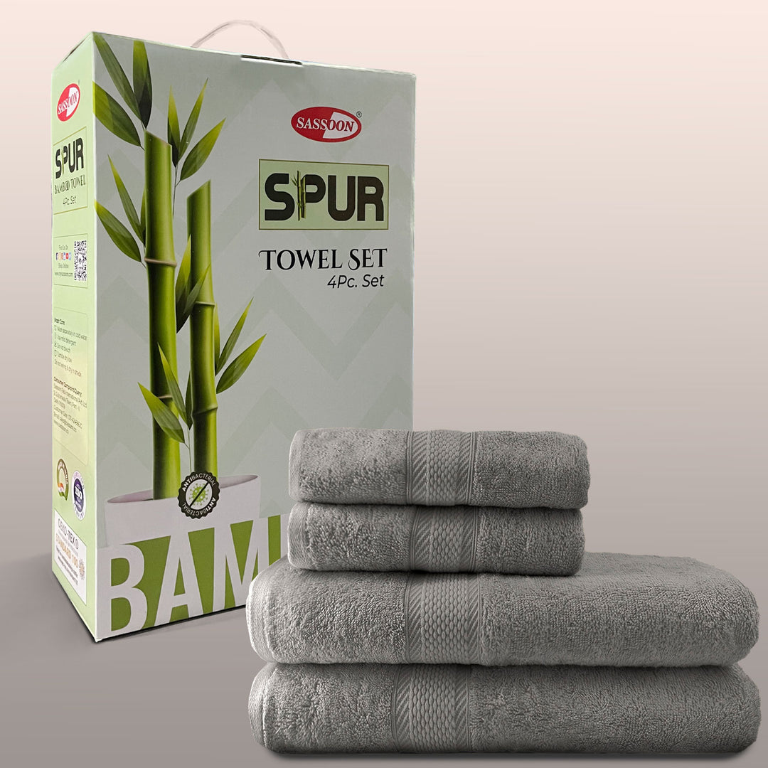 Spur Bamboo Towel Gift Set in 525 GSM