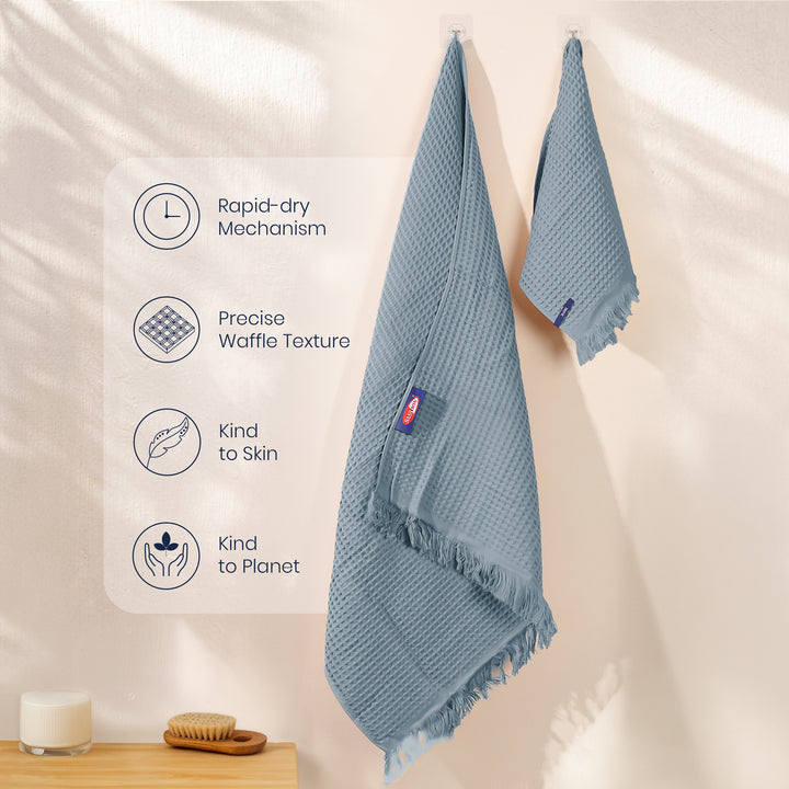 Brink 100% Cotton Premium Waffle Towel