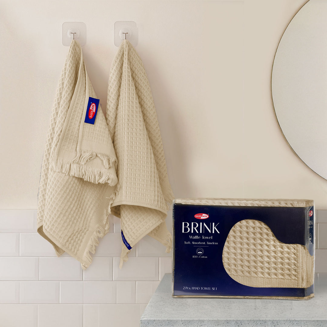 Brink 100% Cotton Premium Waffle Towel
