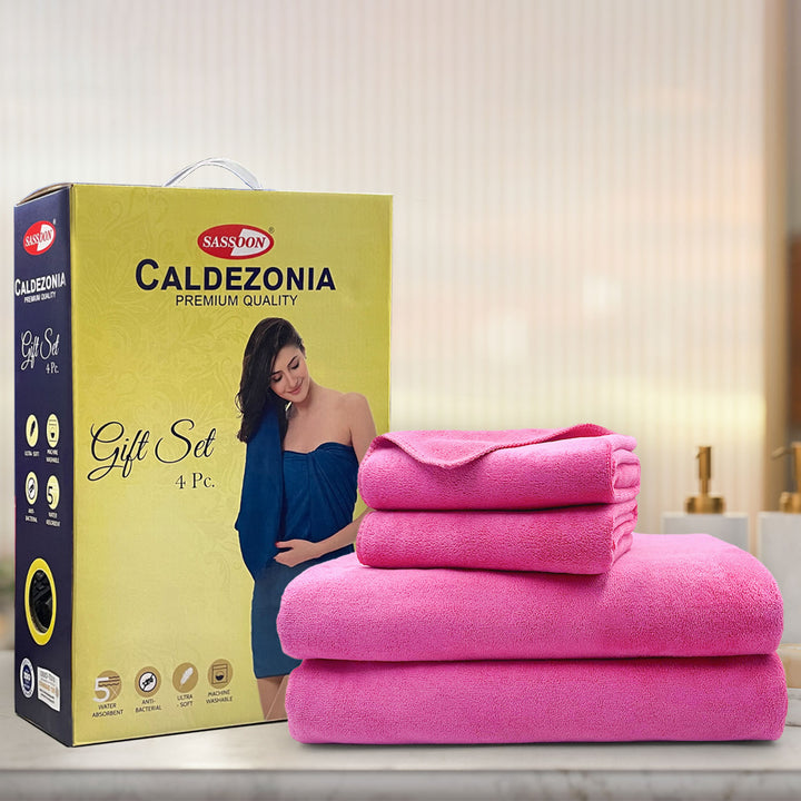 Caldezonia Microfiber Towels in 450 GSM