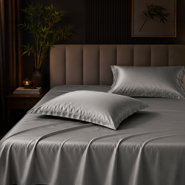Spur 100% Bamboo Super King Size Bedsheet 500TC