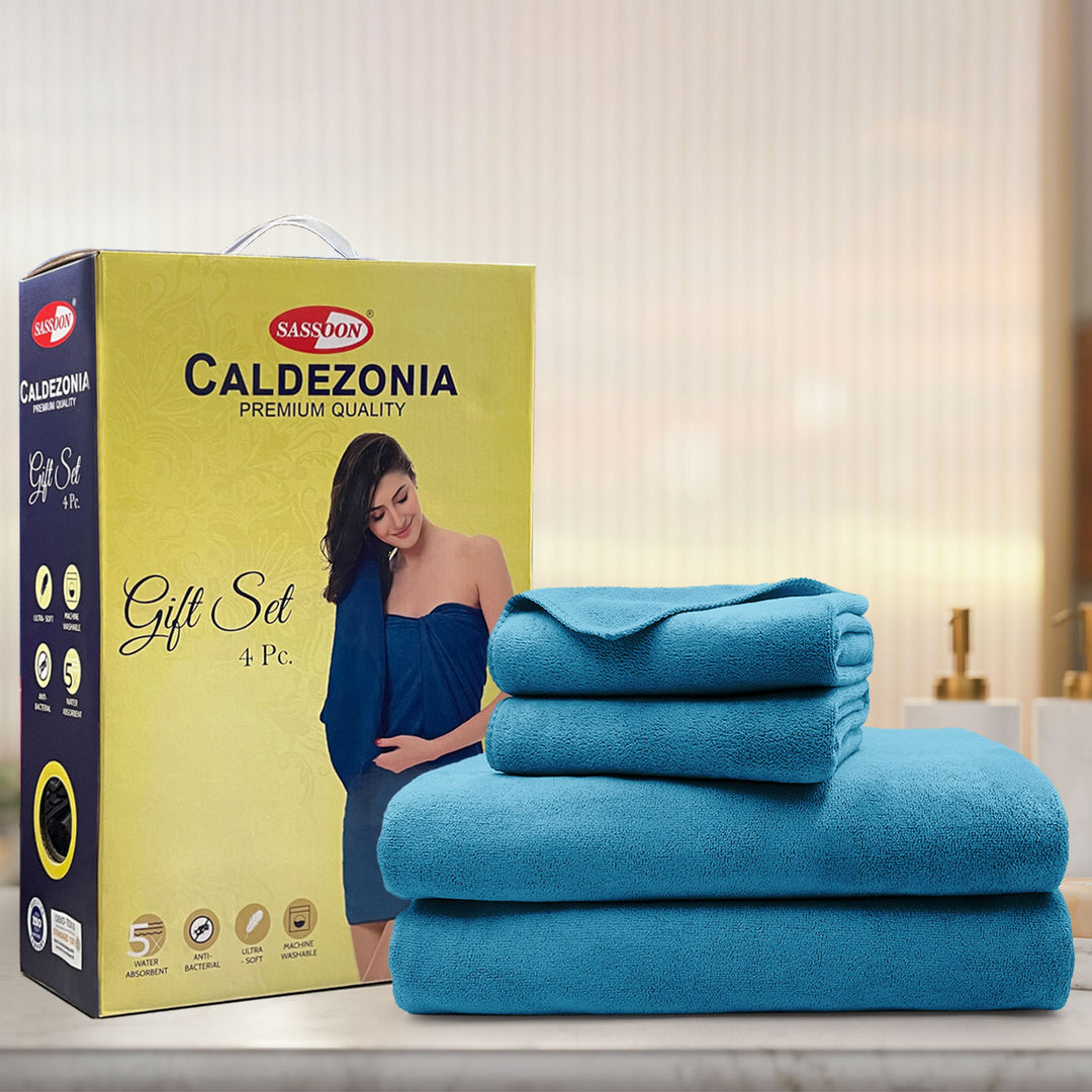 Caldezonia Microfiber Towels in 450 GSM
