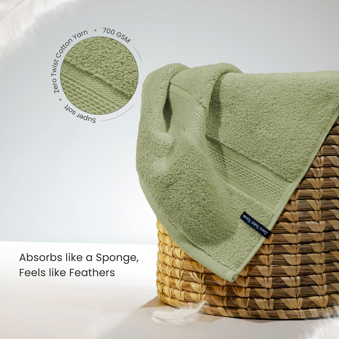 Tevel Zero Twist 100% Cotton Towel – 700 GSM