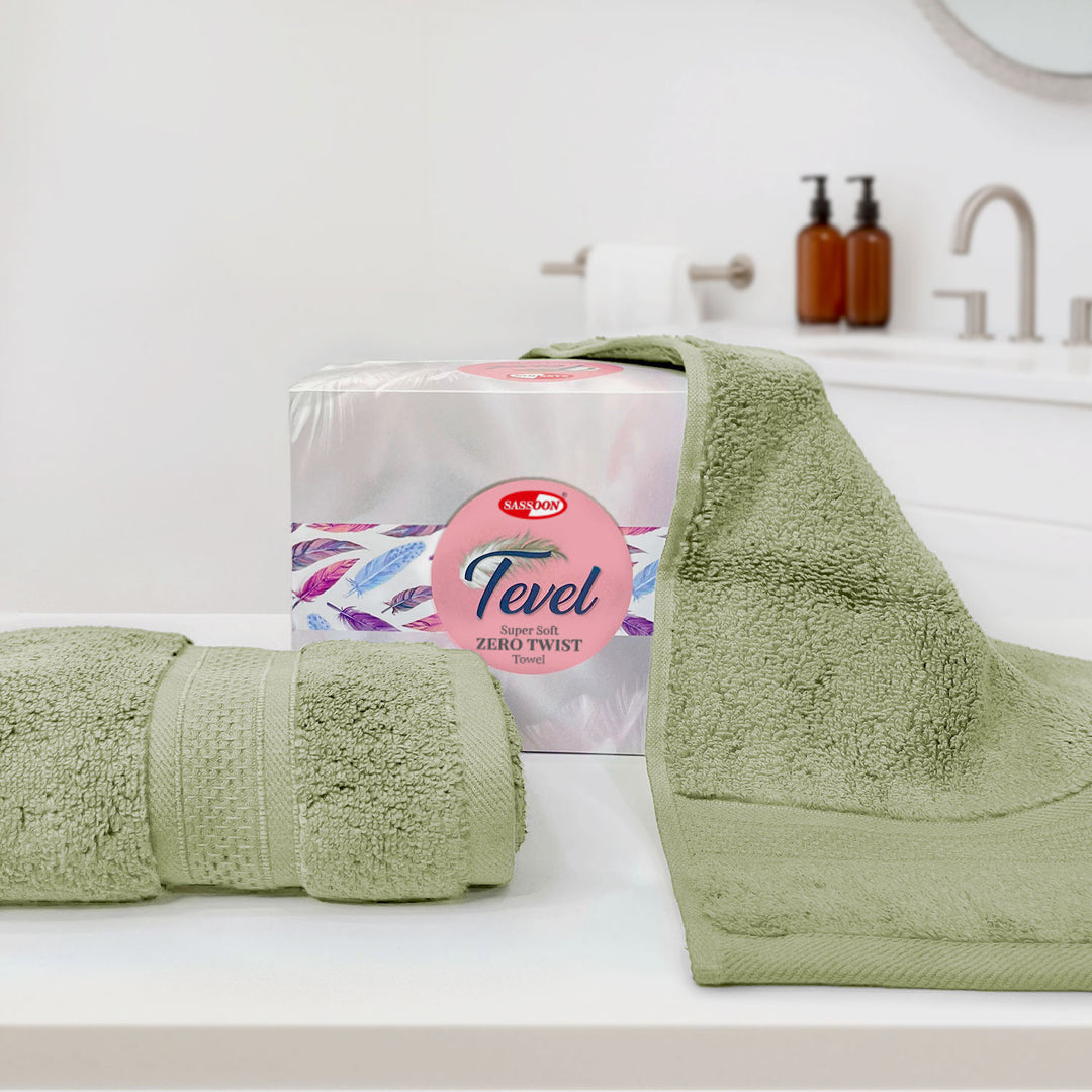 Tevel Zero Twist 100% Cotton Towel – 700 GSM