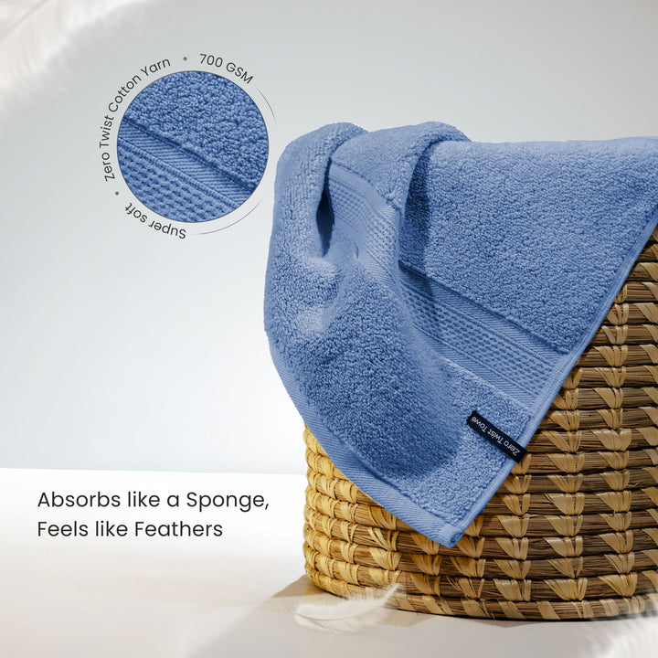Tevel Zero Twist 100% Cotton Towel – 700 GSM