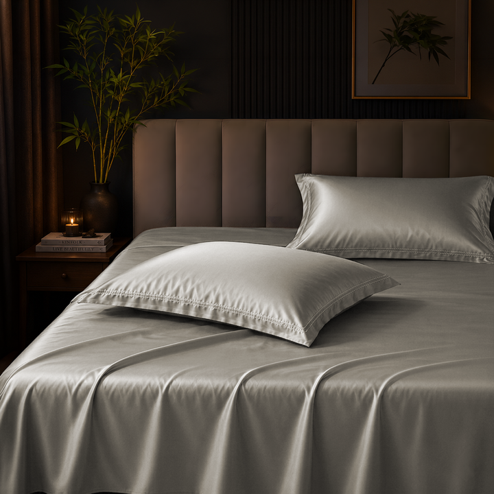 Spur 100% Bamboo Super King Size Bedsheet 500TC