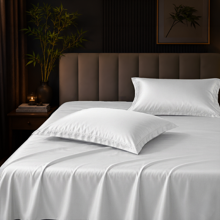Spur 100% Bamboo Super King Size Bedsheet 500TC