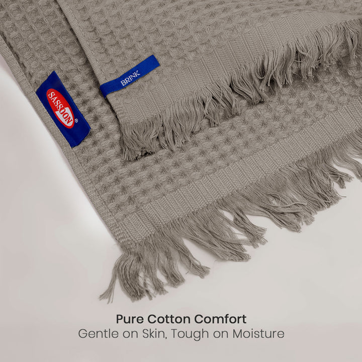 Brink 100% Cotton Premium Waffle Towel