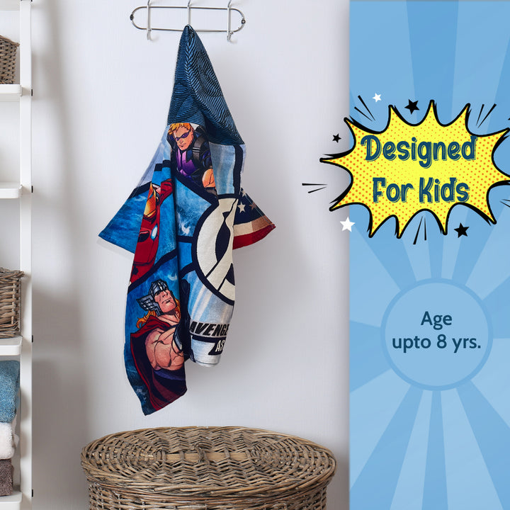 Avengers Kids Hooded Towel in 400 GSM