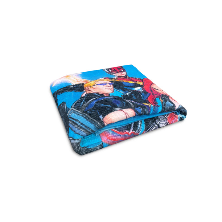 Avengers Kids Bath Towel - Blue