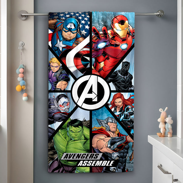 Avengers Kids Bath Towel