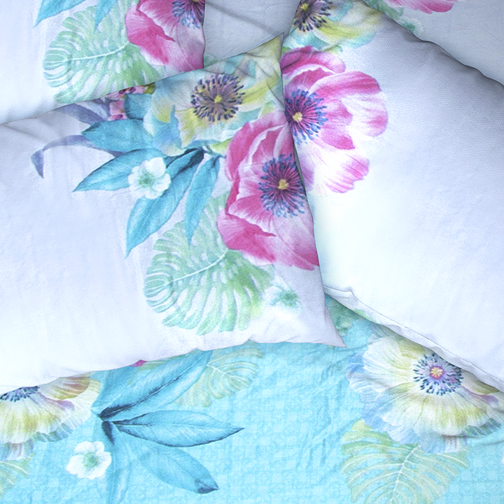 Chakrata 100% Cotton Printed Bedsheet - 1200 TC