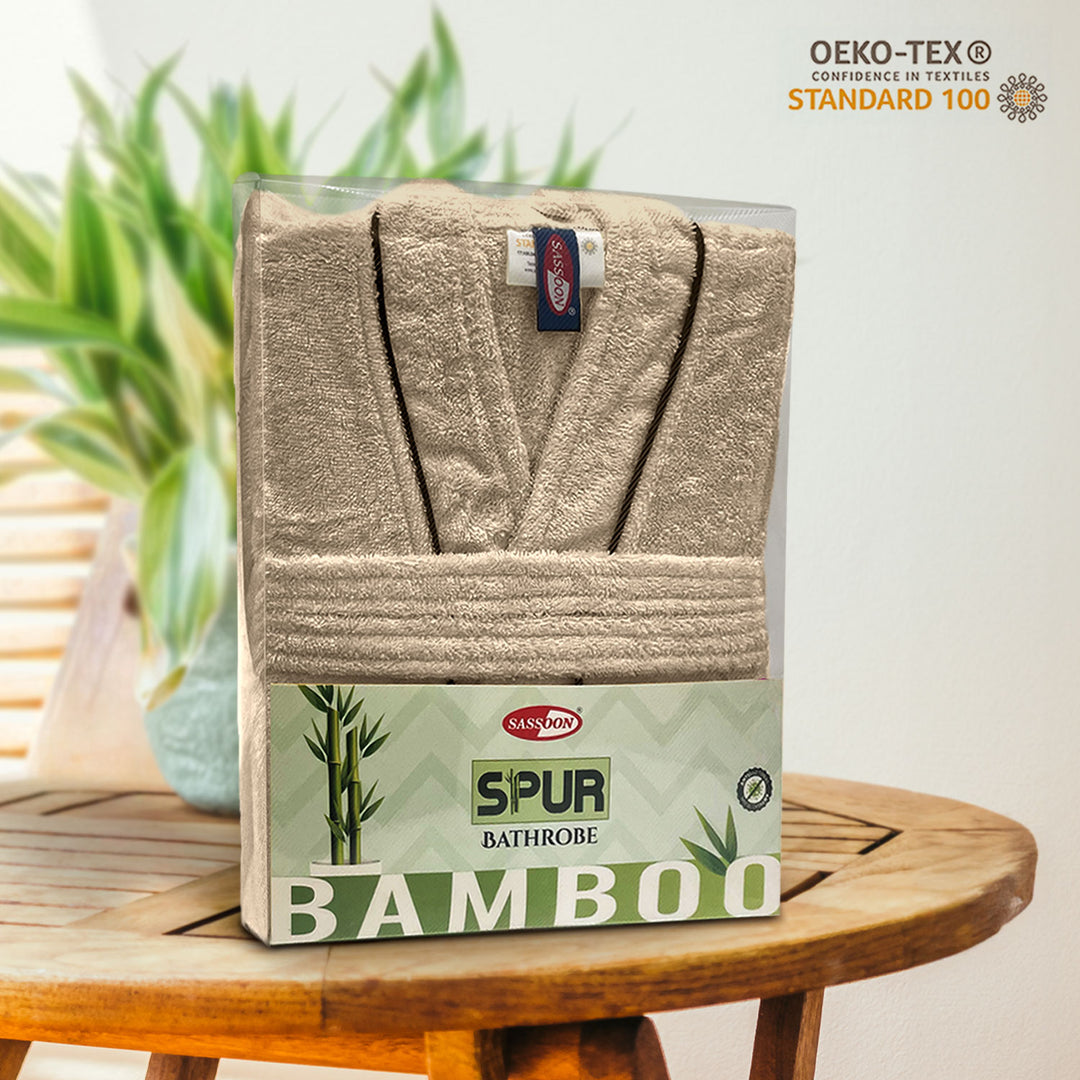 Spur Bamboo Unisex Bathrobe in 525 GSM