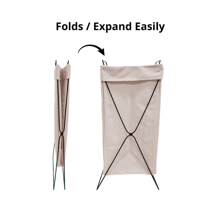 Canvas Foldable Laundry Bag