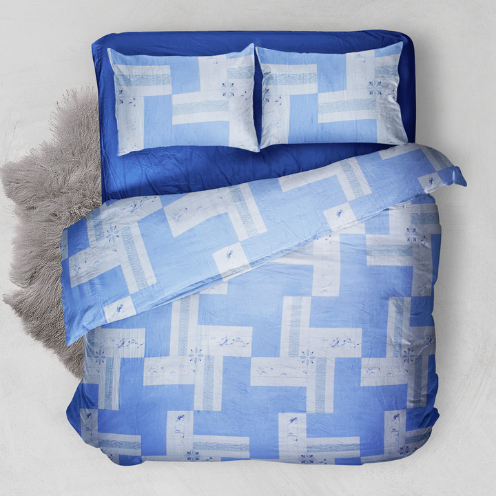Chakrata 100% Cotton Printed Bedsheet - 1200 TC