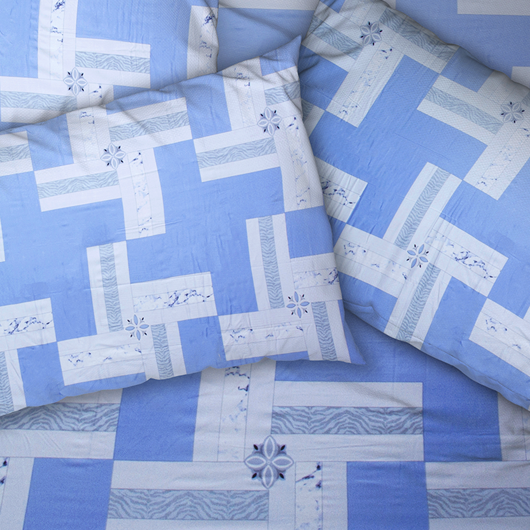 Chakrata 100% Cotton Printed Bedsheet - 1200 TC