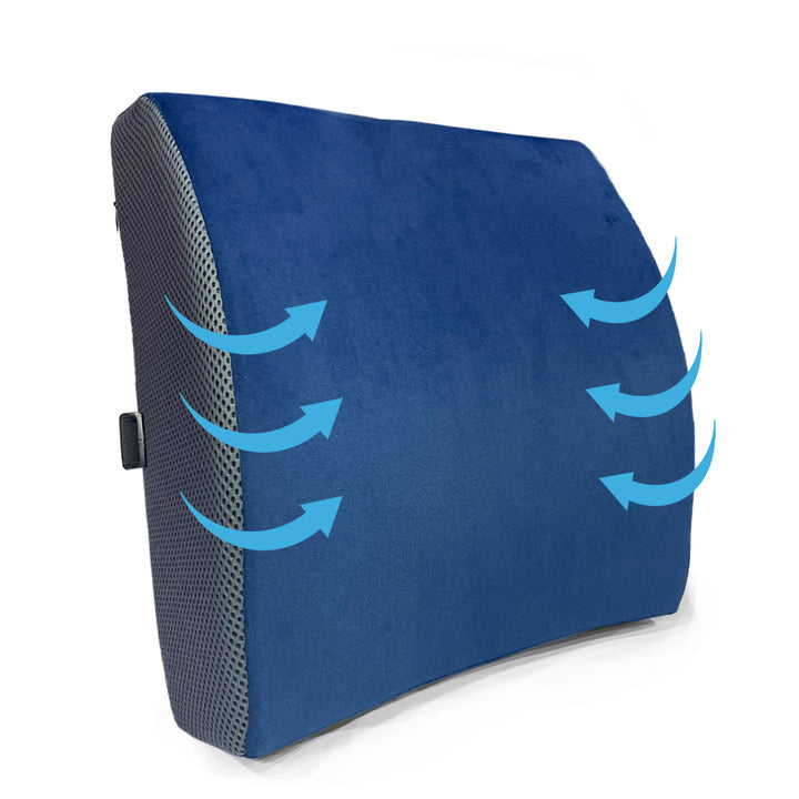 Memory Foam Orthopedic Back Support Cushion