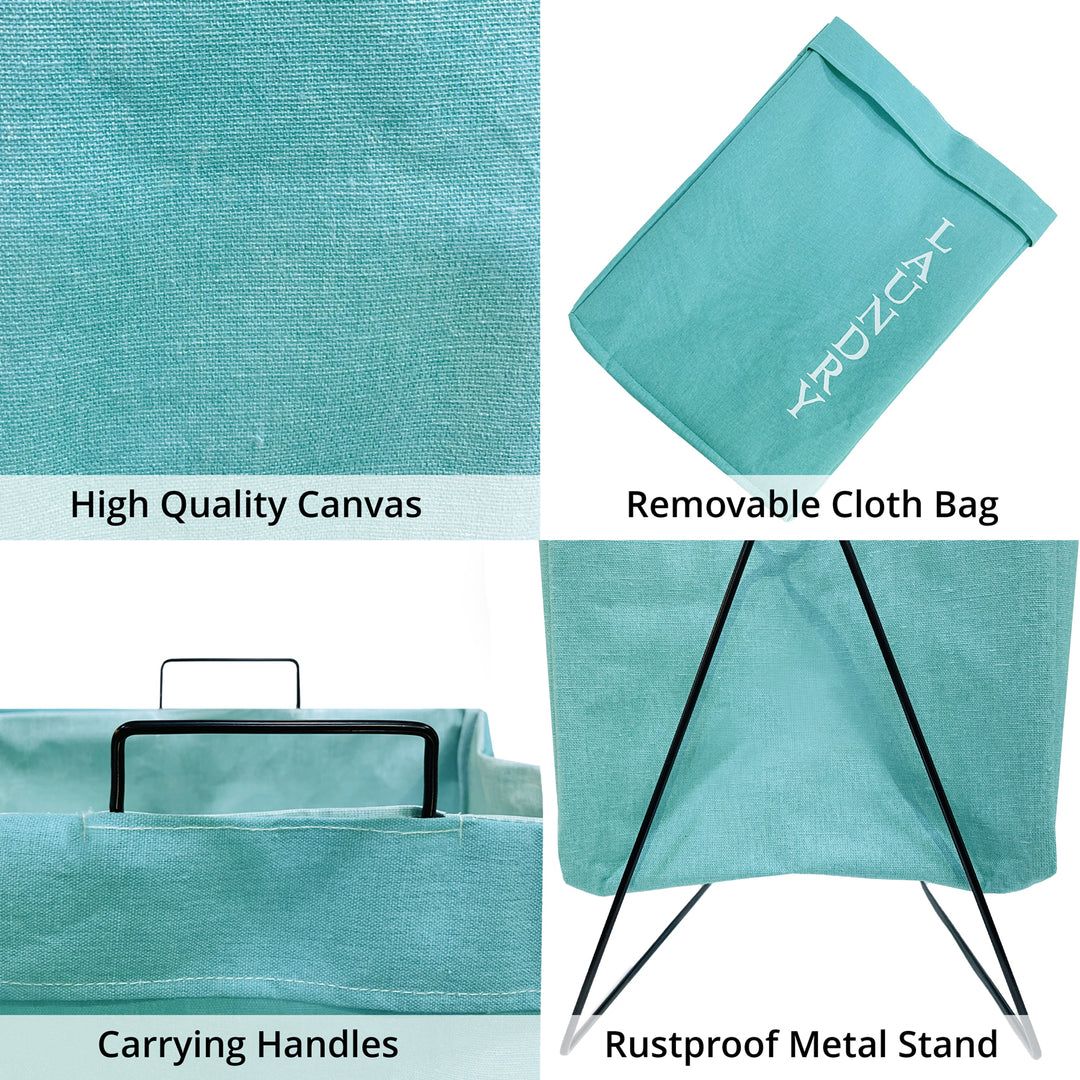 Canvas Foldable Laundry Bag