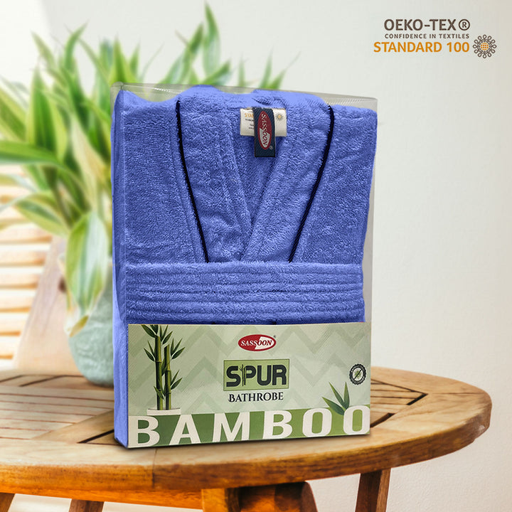 Spur Bamboo Unisex Bathrobe in 525 GSM