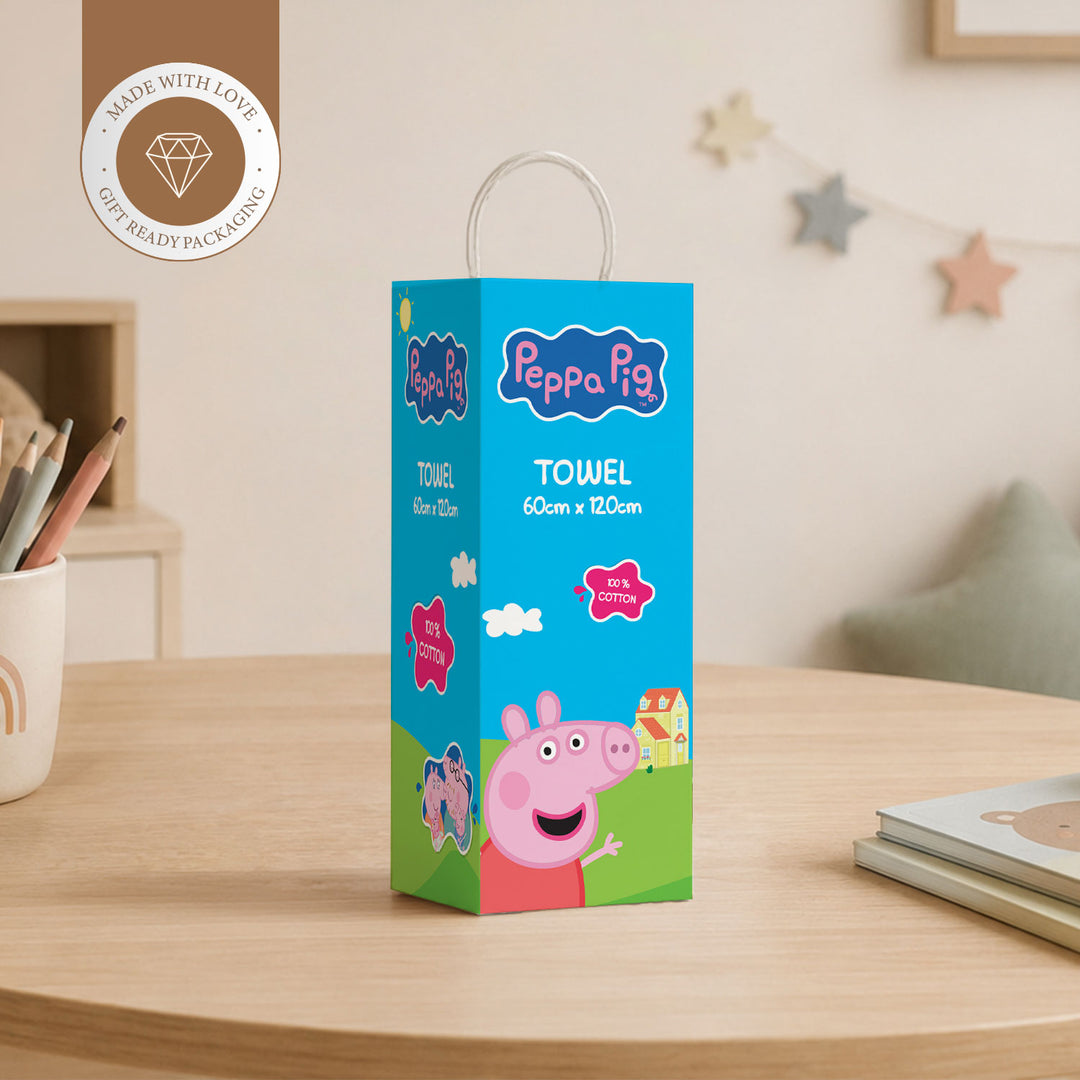 Peppa Pig Kids Bath Towel (Sing)