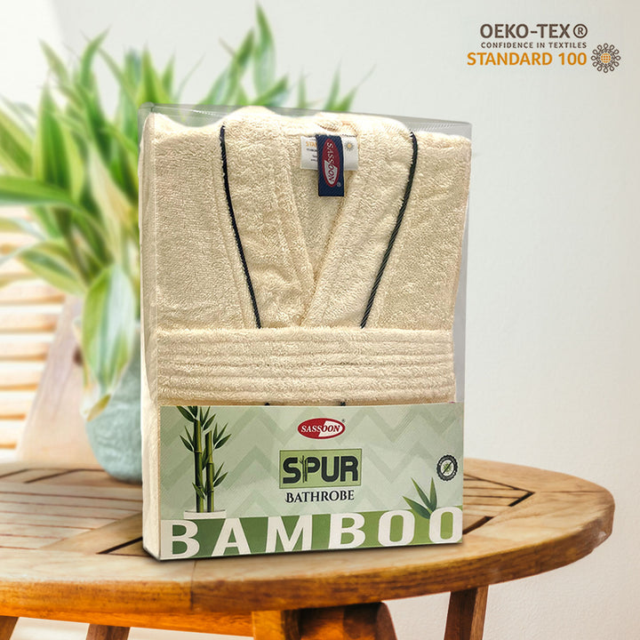 Spur Bamboo Unisex Bathrobe in 525 GSM