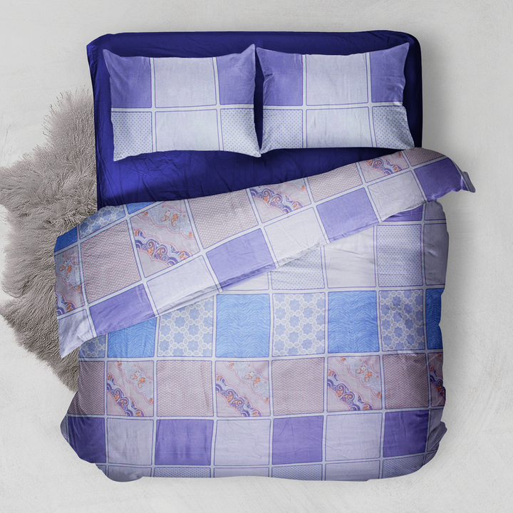 Chakrata 100% Cotton Printed Bedsheet - 1200 TC