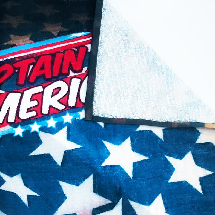 Captain America Kids Bath Towel