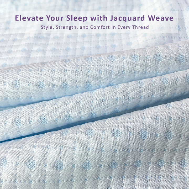 Wedelia Jacquard Weave Waterproof King Size Mattress Protector