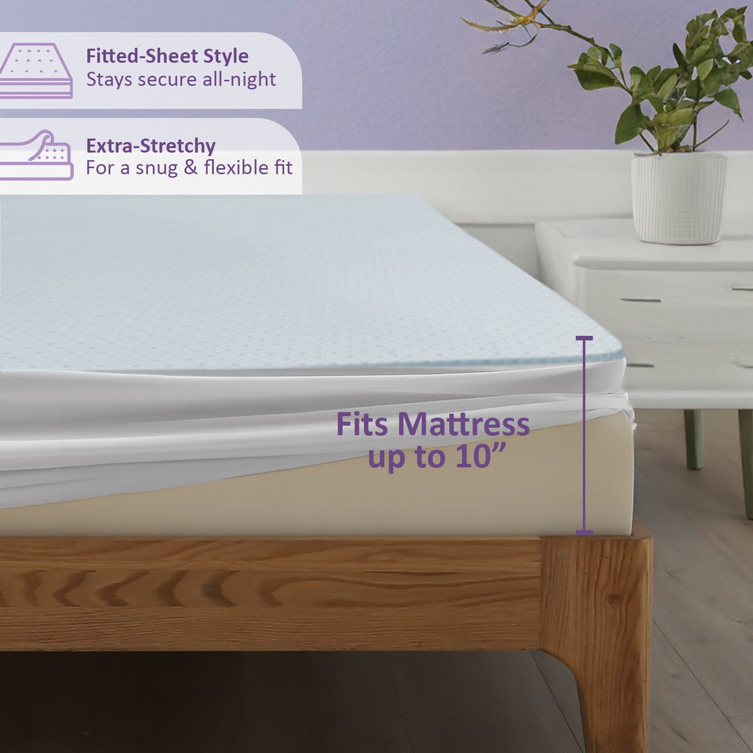 Wedelia Jacquard Weave Waterproof King Size Mattress Protector