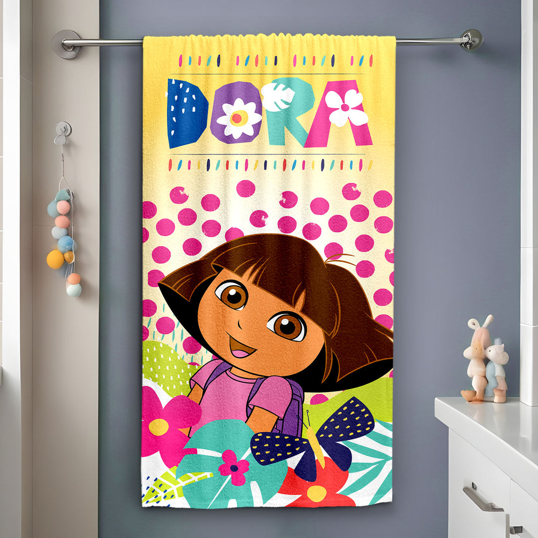 Dora Kids Bath Towel