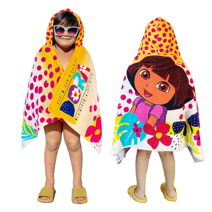Dora Kids Hooded Towel in 400 GSM