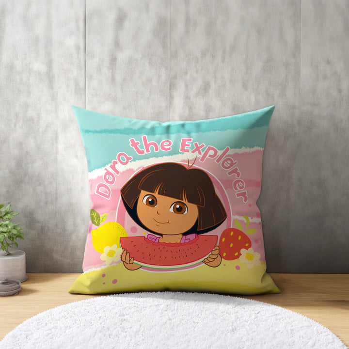 Dora Reversible Cushion Cover (Pack of 1)