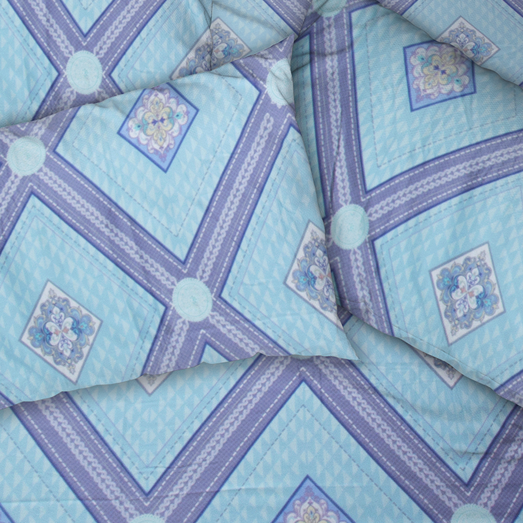 Chakrata 100% Cotton Printed Bedsheet - 1200 TC