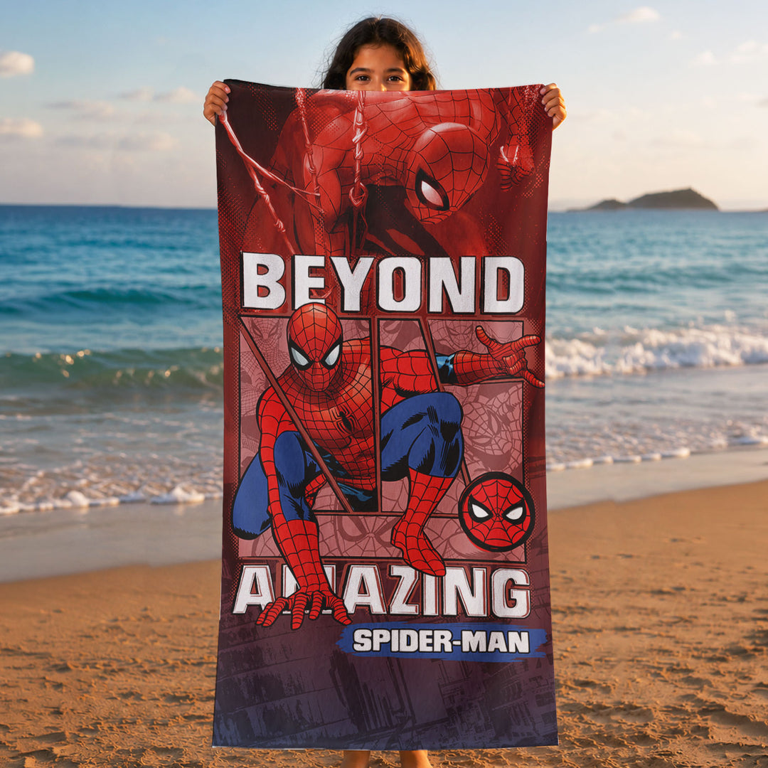 Spiderman Kids Bath Towel (Amazing)