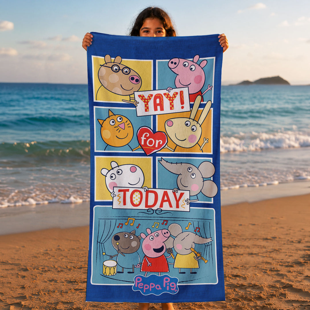 Peppa Pig Kids Bath Towel (Today)