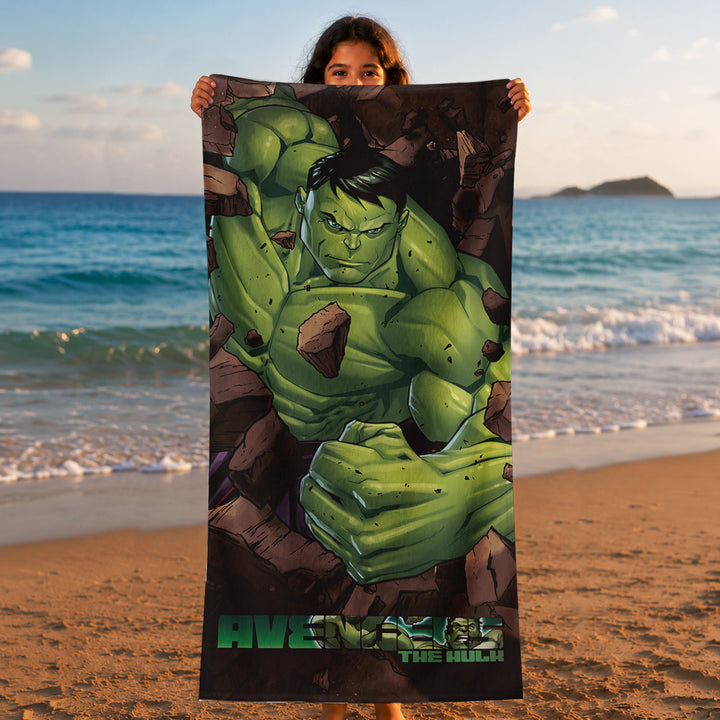 Hulk Kids Bath Towel