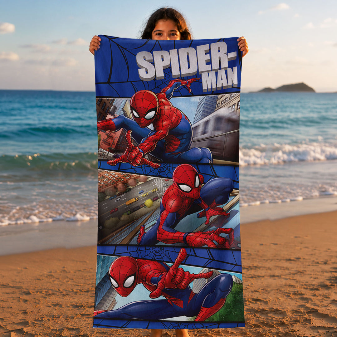 Spiderman Kids Bath Towel