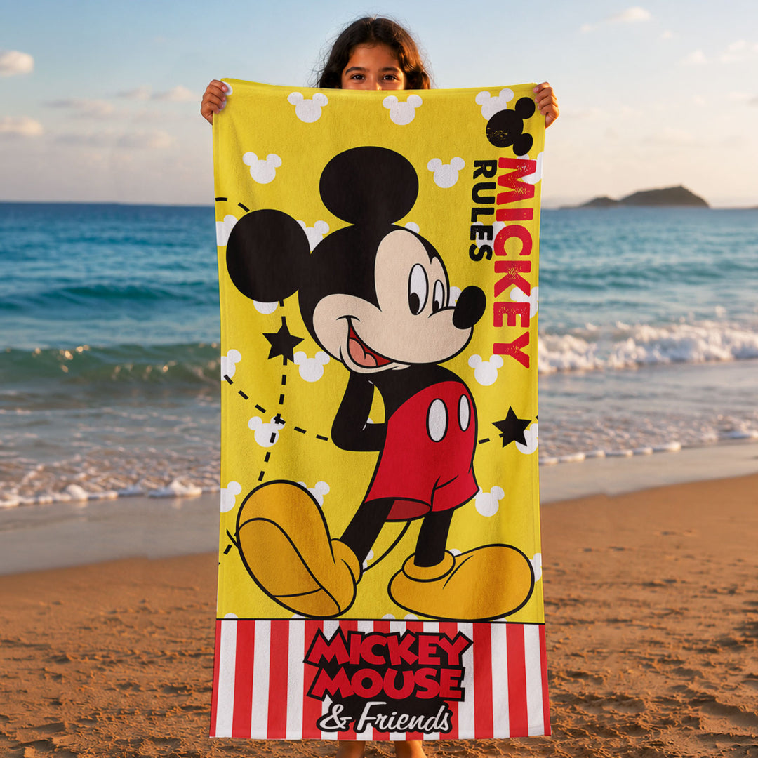 Disney Mickey Mouse Kids Bath Towel